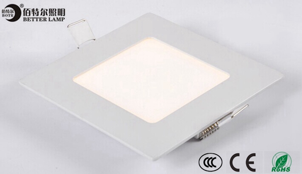 LED recessed panel